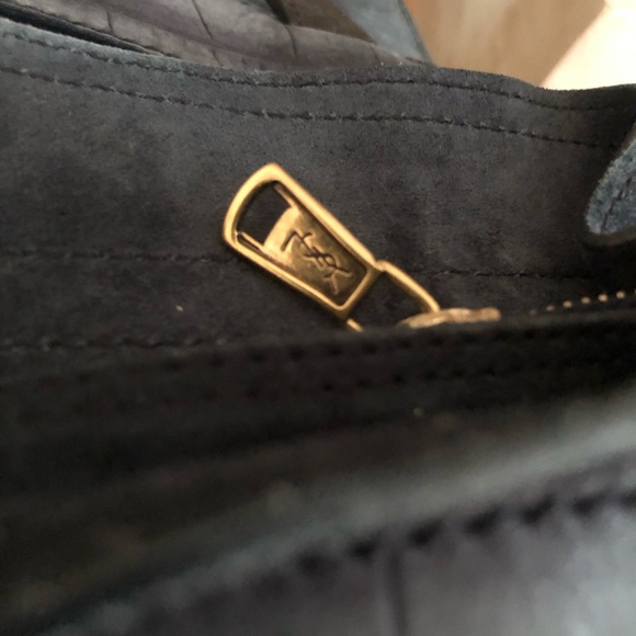 YSL muse two croc embossed nubuck bag - Picture 13 of 13